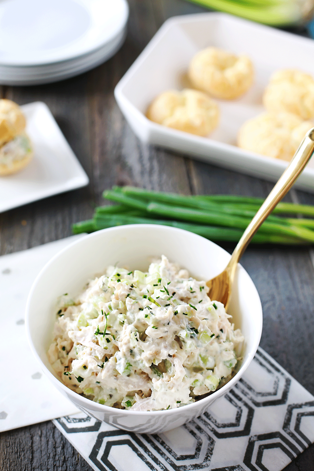 Chicken Salad Sandwiches by Flirting with Flavor.