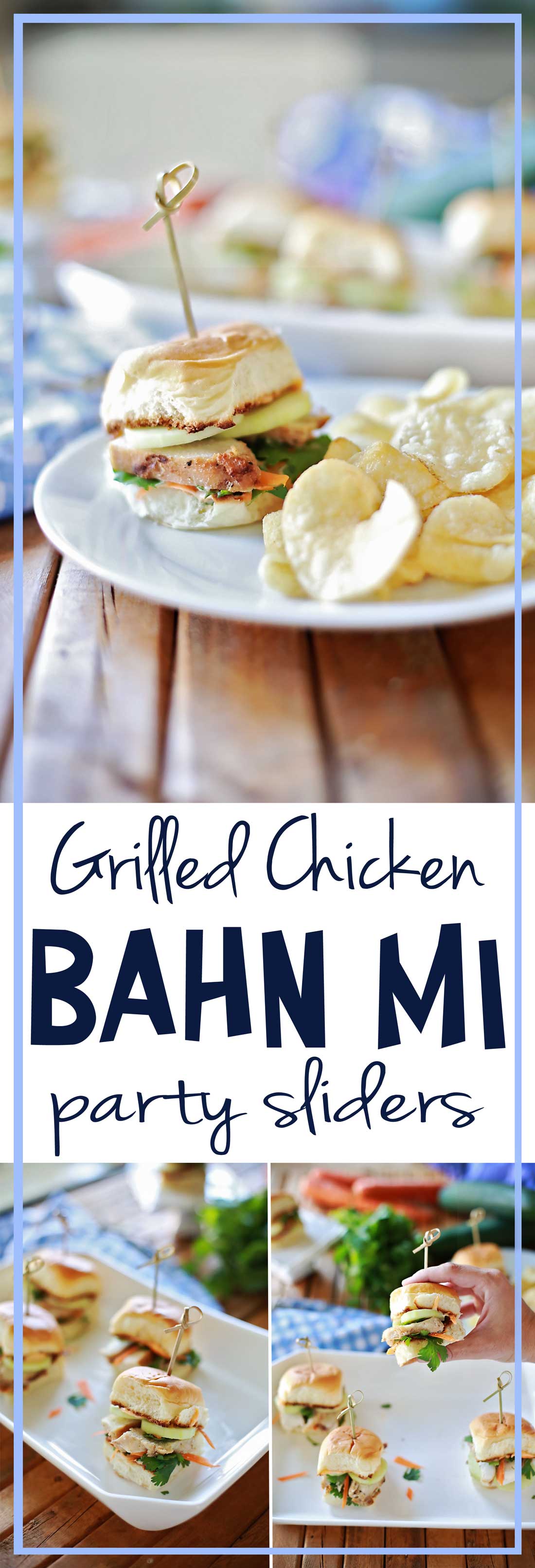 Oh my gosh everyoe loved these little sliders! The flavor was INCREDIBLE!!! Thanks FLirting with Flavor for the best ever Grilled Chicken Banh Mi Sliders recipe!