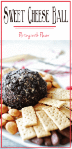 Cookies and Cream Sweet Cheese Ball recipe by Flirting with Flavor.