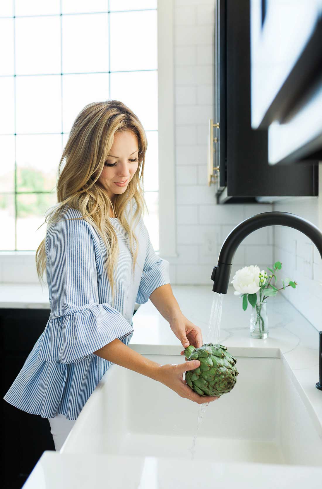 Amazing Hot Artichoke Dip by Flirting with Flavor