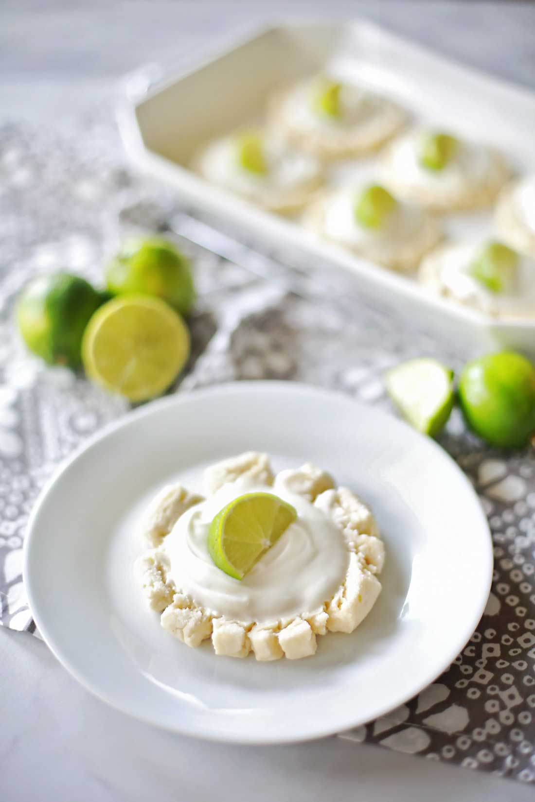Super INCREDIBLE sugar cookies with Lime and COconut by Flirting with Flavor!