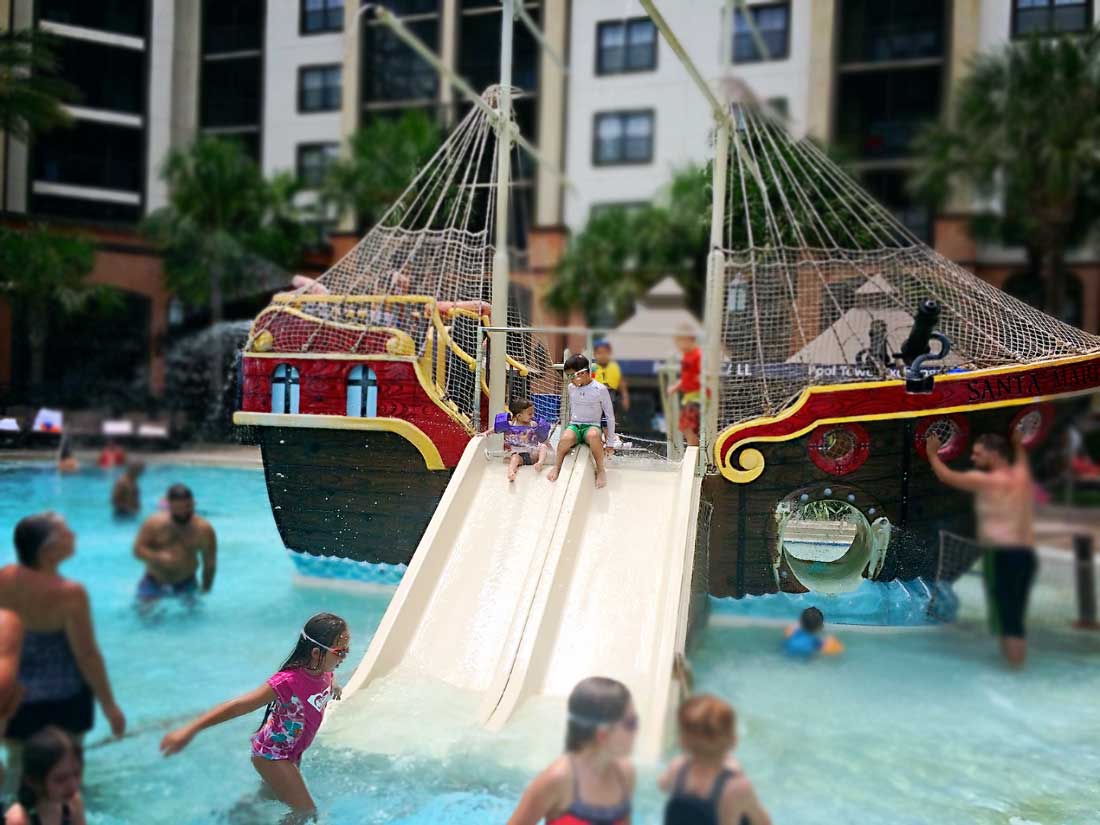 Pool at the Sheraton Vistana Villages in Orlando Florida