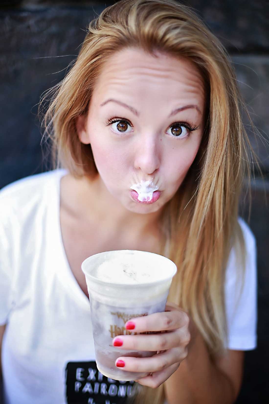 Frozen Butterbeer at Universal Studios Orlando