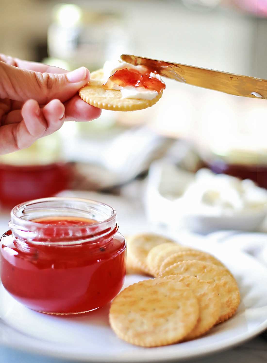 AMAZING Red pepper Jelly by Flirting with Flavor