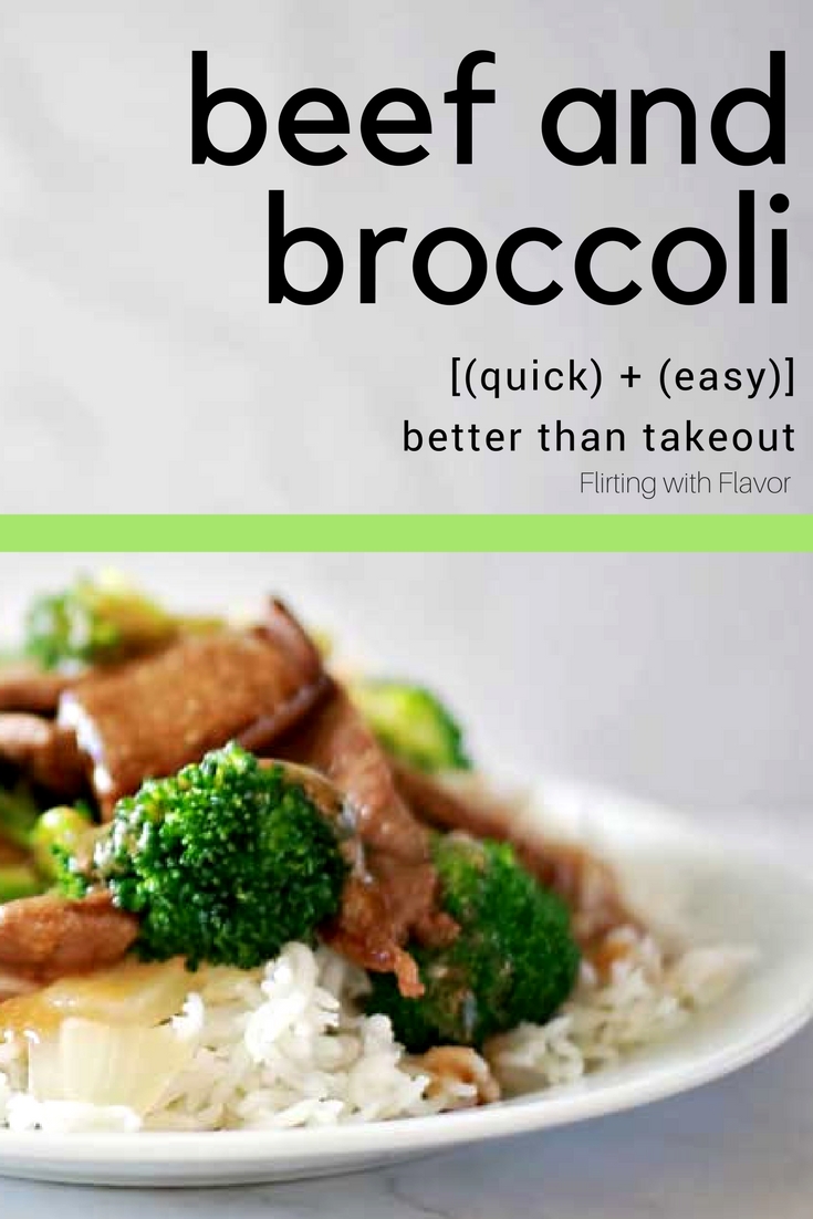 Beef and broccoli by Flirting with Flavor