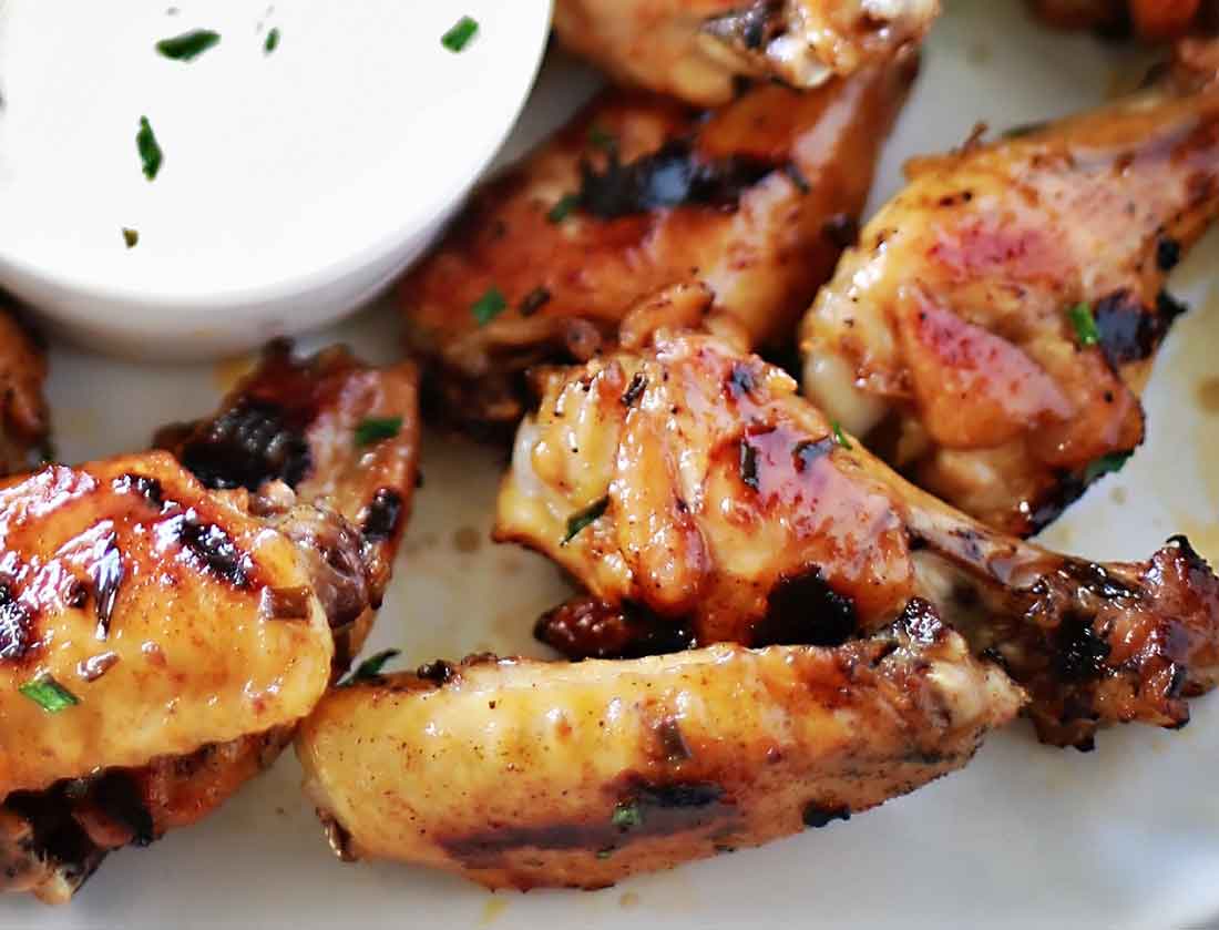Most delicious ever Dr Pepper Habanero Chicken WIngs!