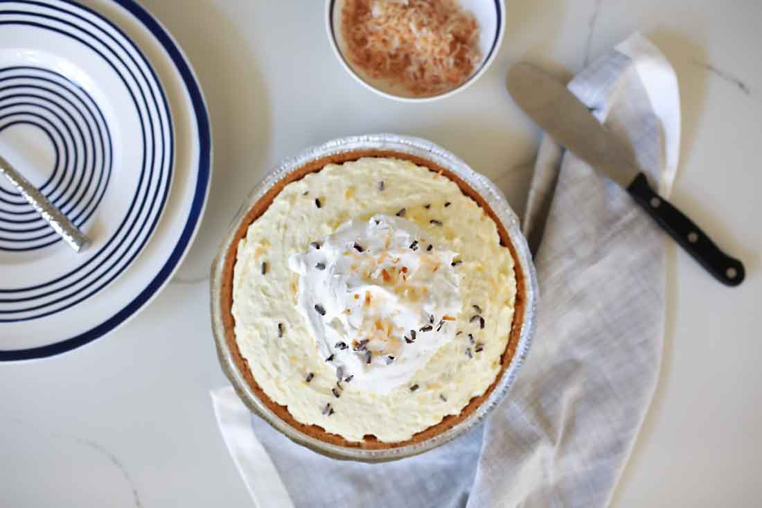 Super incredible coconut cream pie!