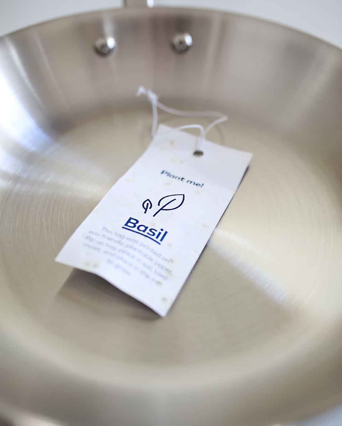 Made In Cookware has cool tags that you can plant and grow things! #sponsored