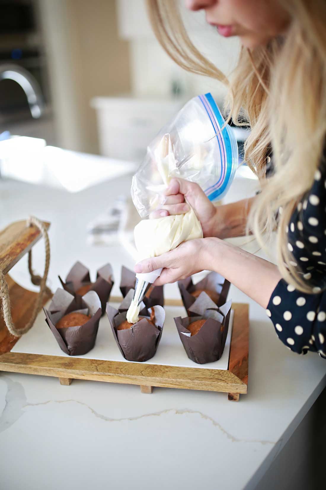 Yummy pumpkin pie spice cupcakes and cream cheese frosting!