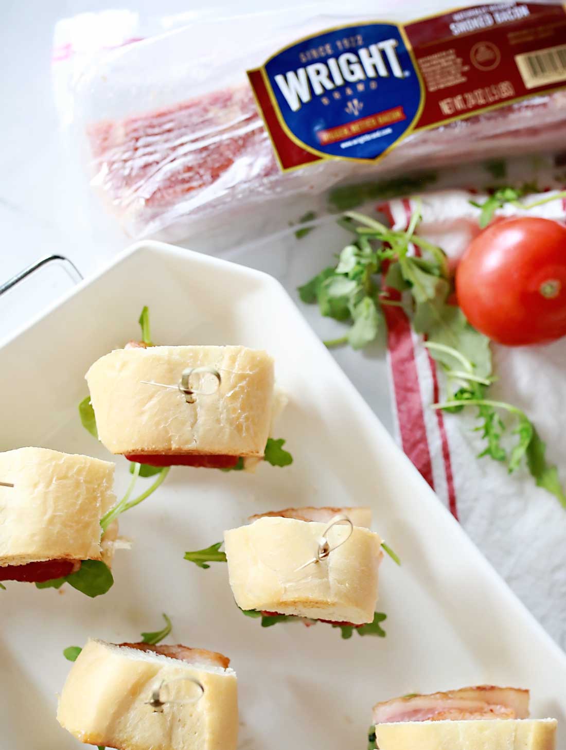 Wright brand bacon is the best to use in BLTs because its bigger and better!