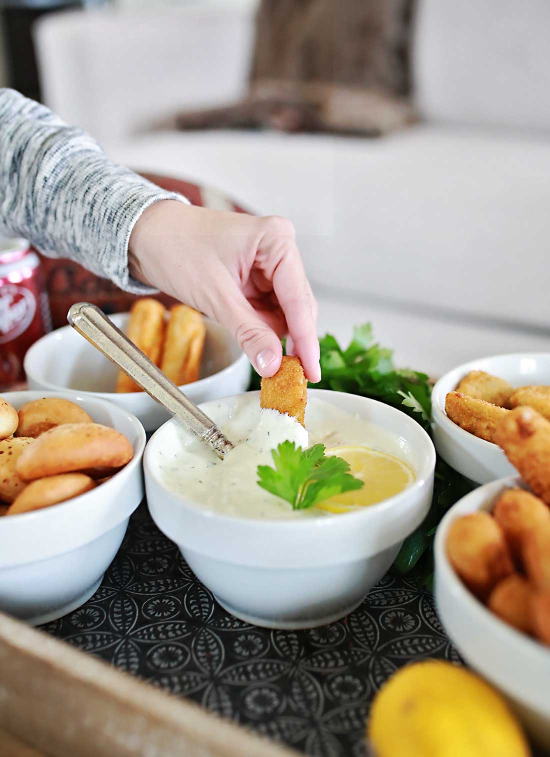 mozzarella sticks and buttermilk ranch make the world a better place!