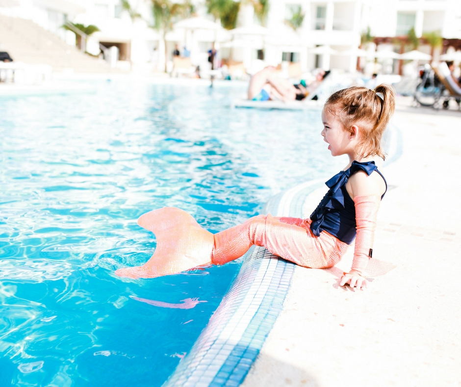 Little Mermaid baby mermaid fishtail shimmer tail