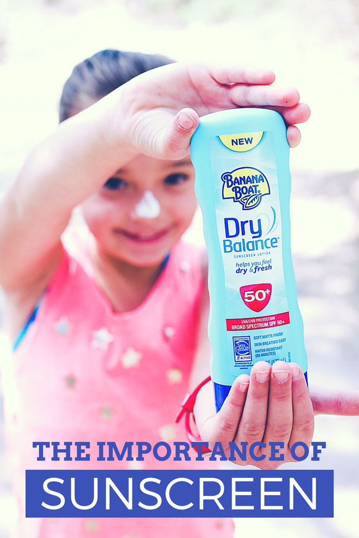 You should always sunscreen your kiddos before outdoor fun!