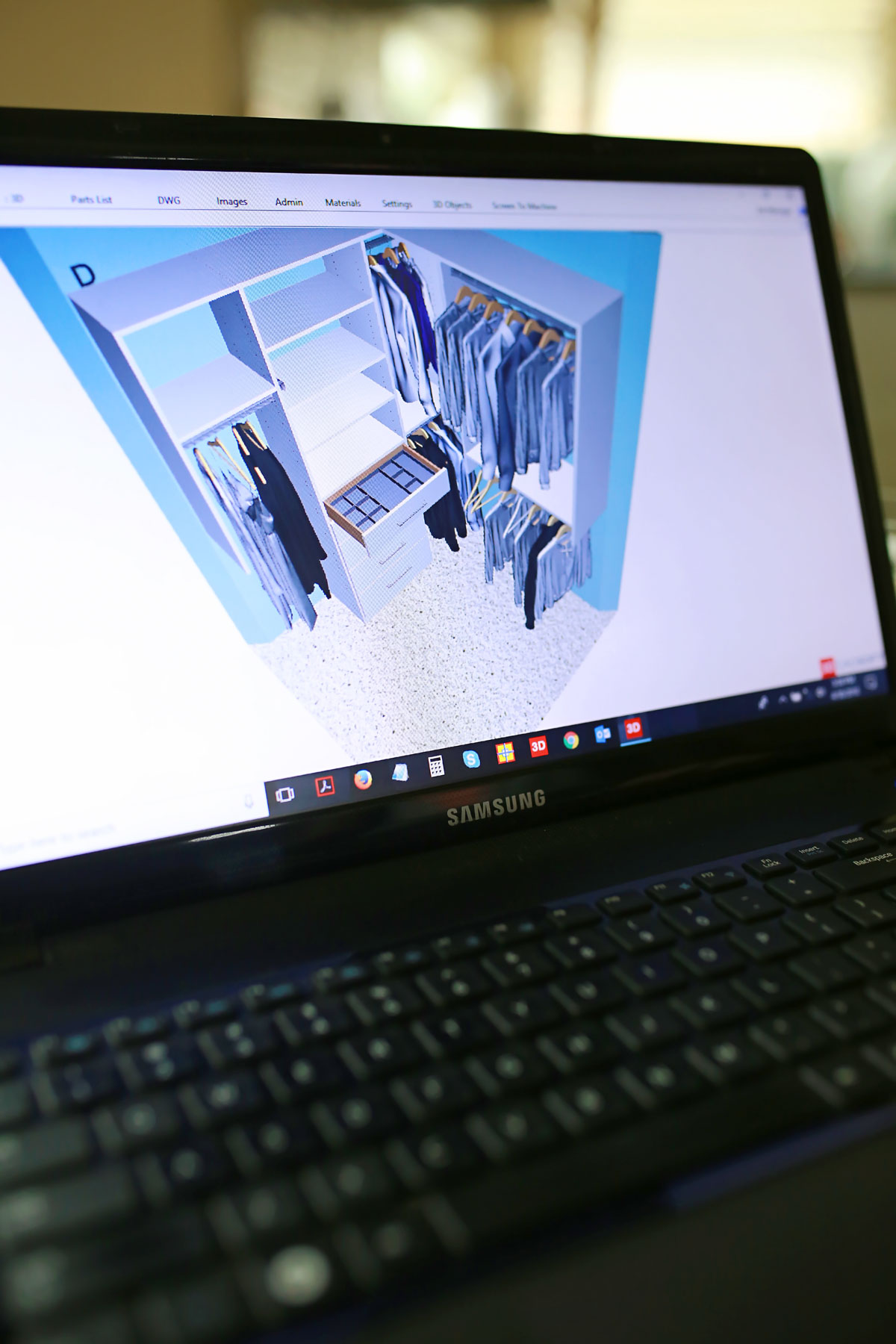 California Closets helped design a customized space to improve the way I live and help foster a joyful and calm environment.