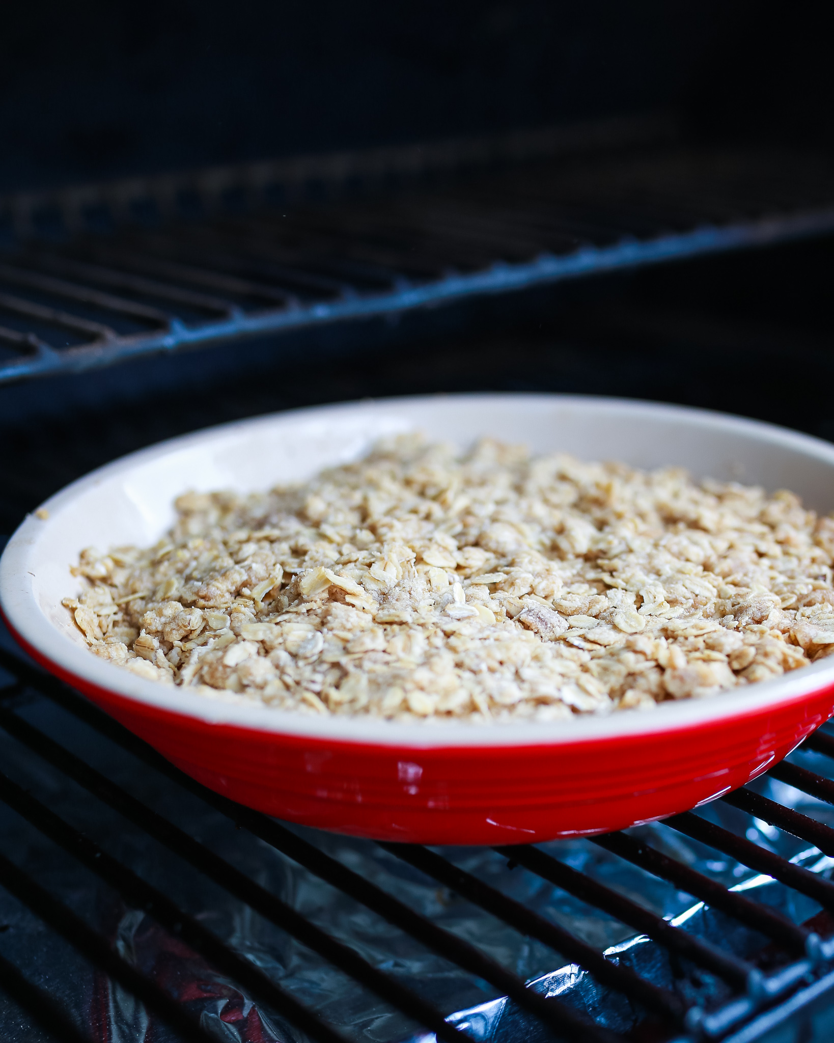 BBQ Peach Crisp Recipe