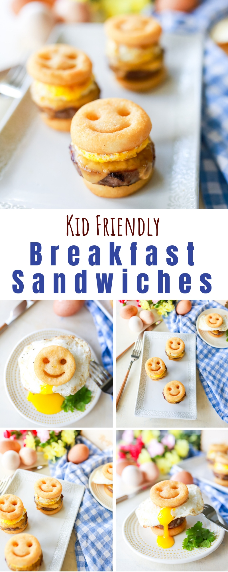 Quick, easy, and FUN family breakfast sliders! Sausage, egg, and cheese sandwiches reinvented into a simple but delicious sandwich the whole family can enjoy!!!