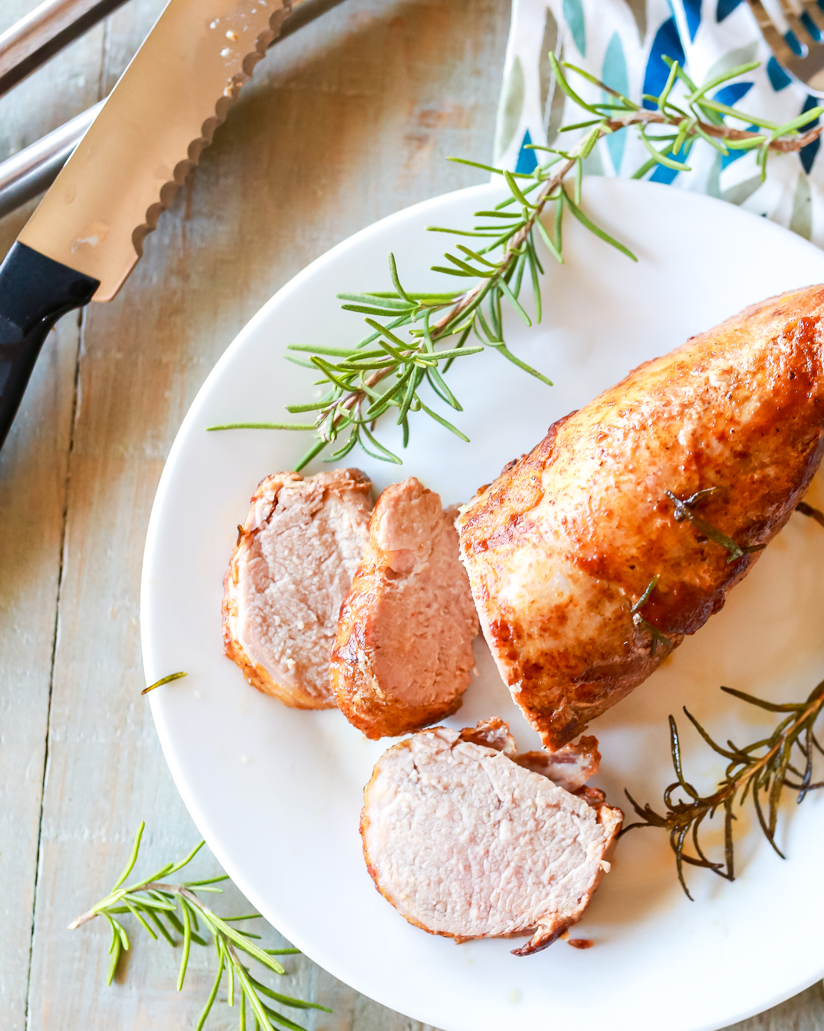 lemon rosemary pork tenderloin!!!