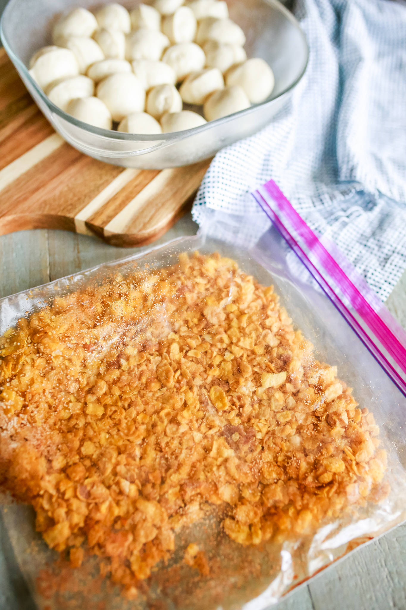 Baked fried ice cream recipe