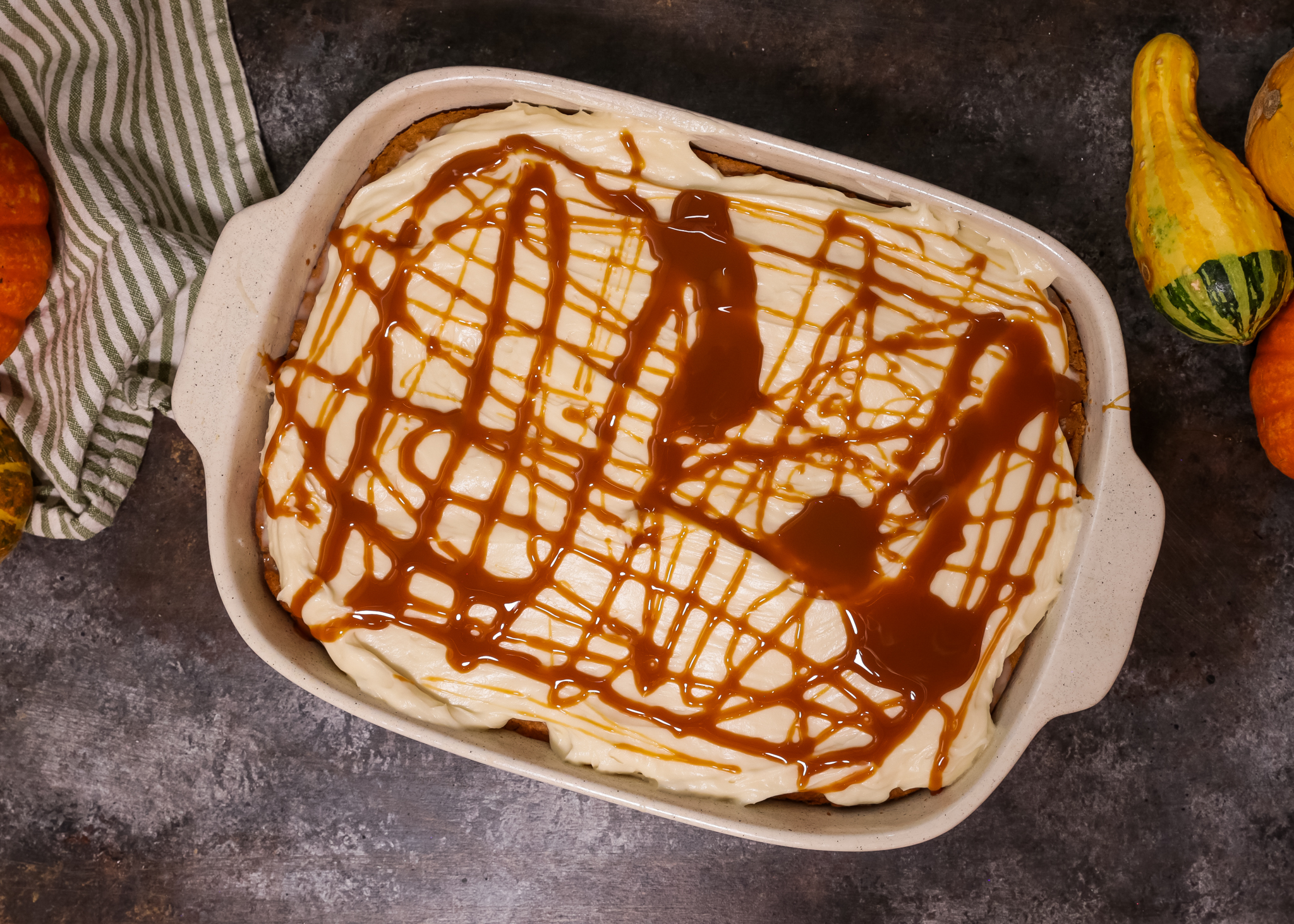 pumpkin and salted caramel cake