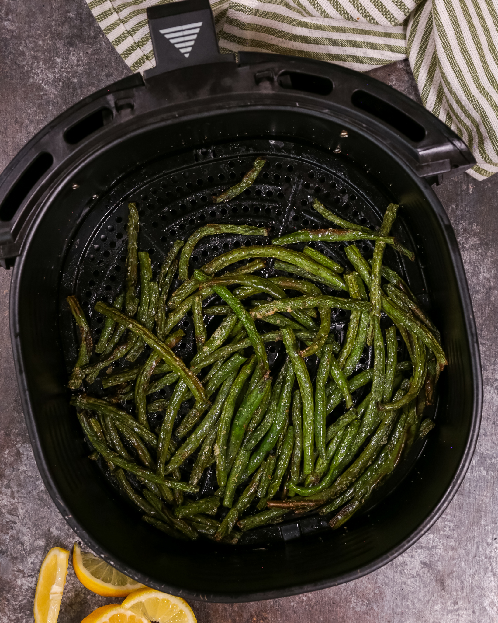 how to cook green beans in an air fryer